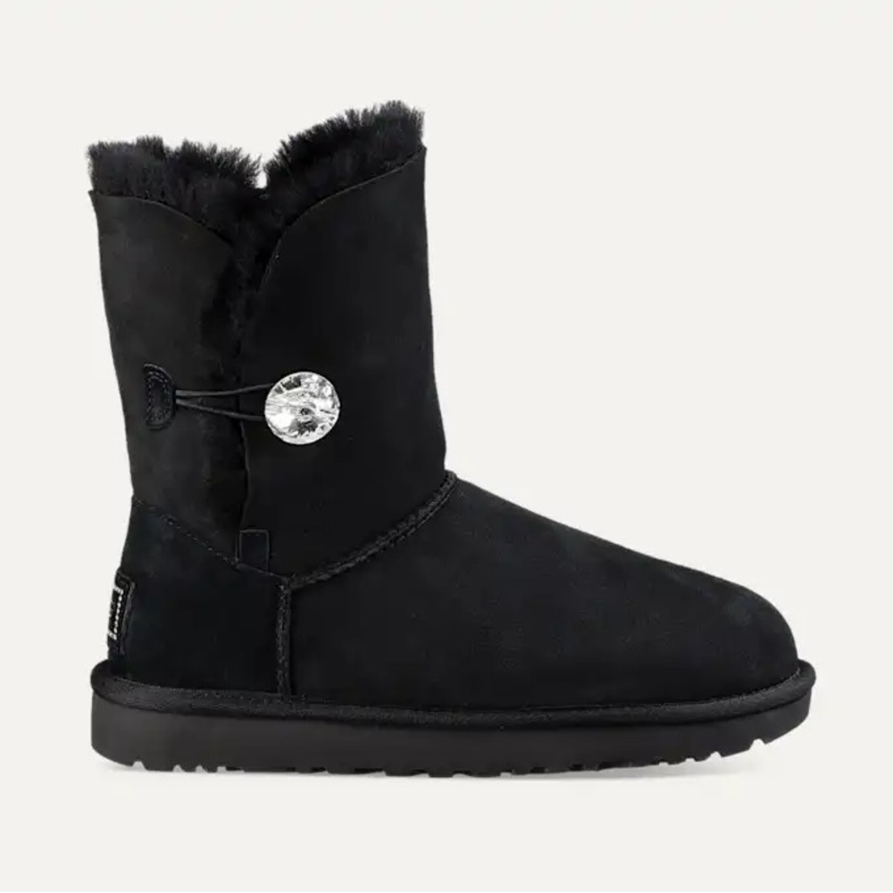 Like New UGG Bailey Button Bling Boots